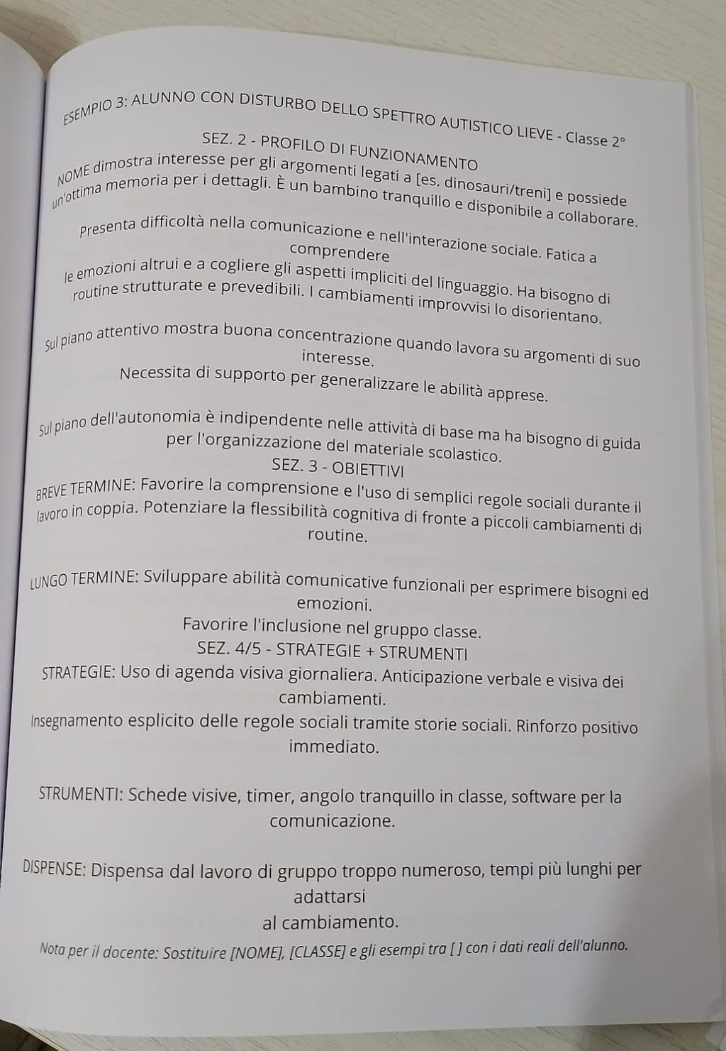 PEI facile EDIZIONE INTEGRATA E KIT OPERATIVO 73 pagine